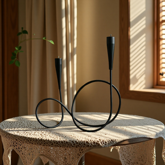 Iron Candleholder